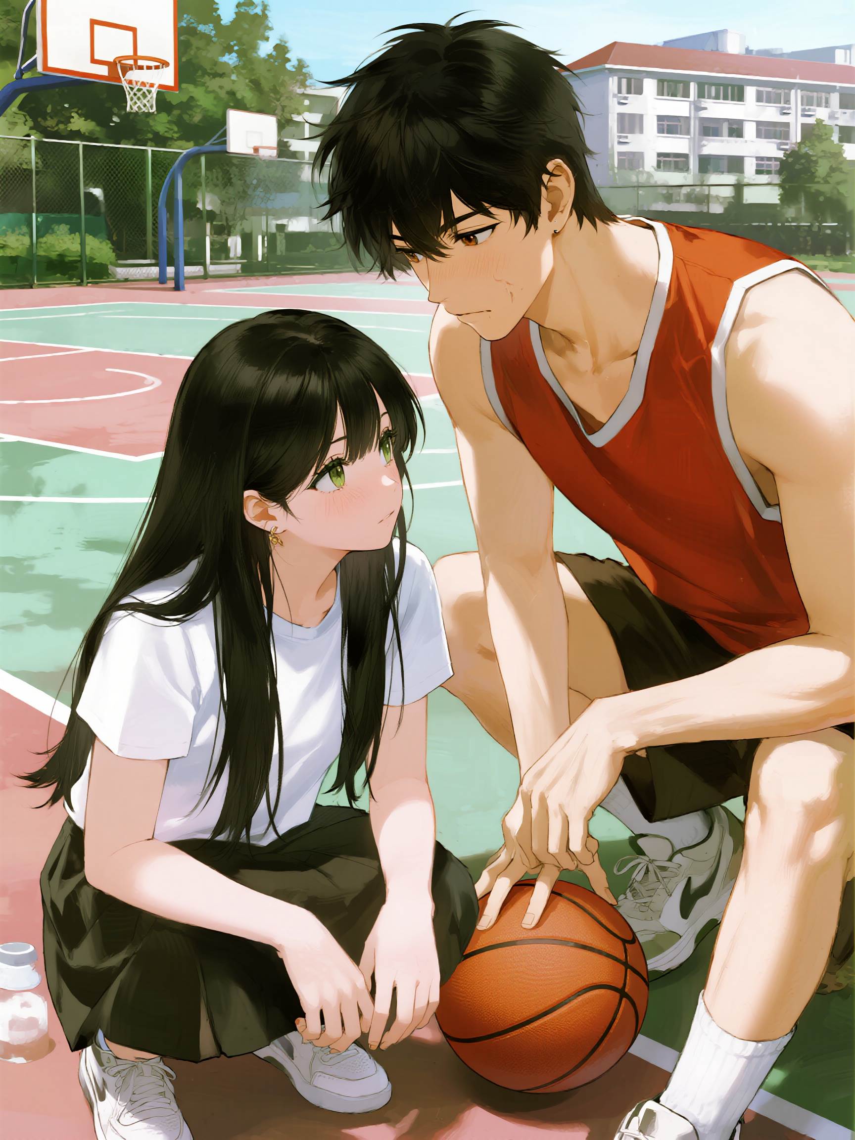 我靠耳背拿下校霸