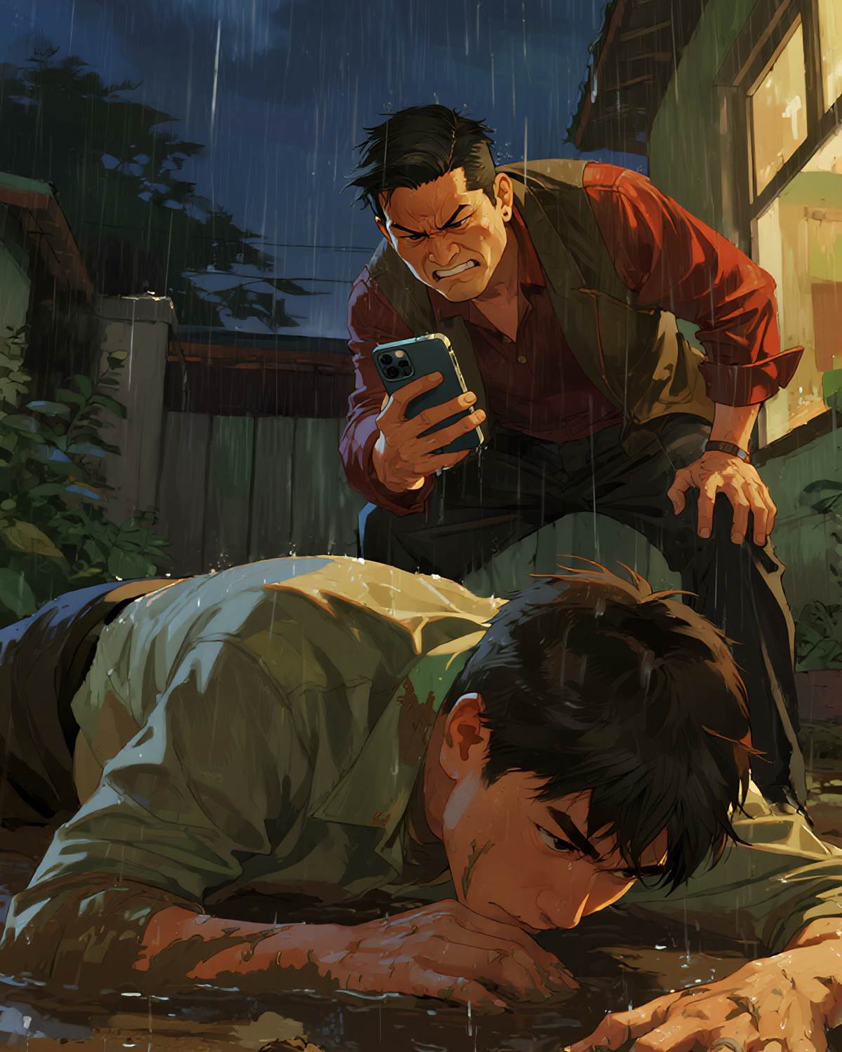 抓錢舞跳沒了兒子的左腿