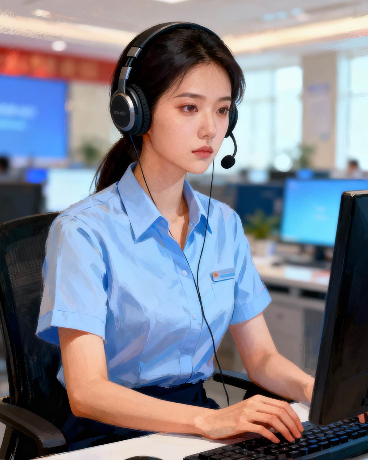 中斷的報警電話