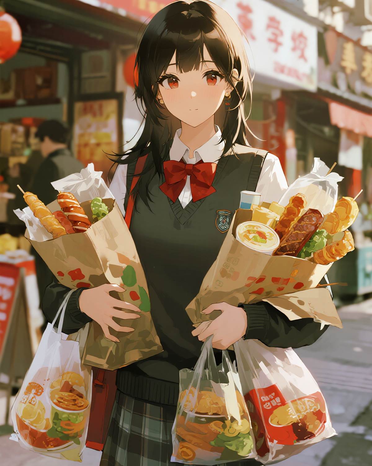 我在學校跑腿帶飯