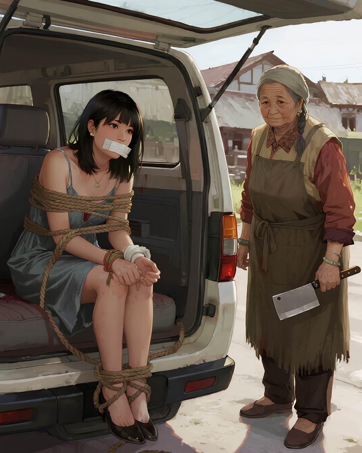 被拐大山傳宗接代，可我性別不合適吧