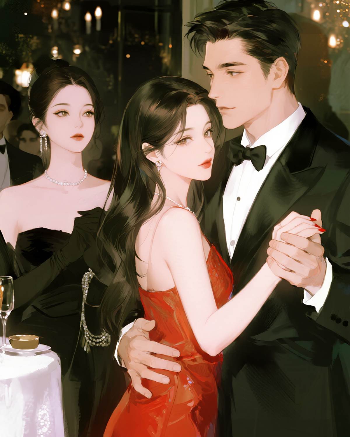 結婚紀念日，老公跟青梅熱舞