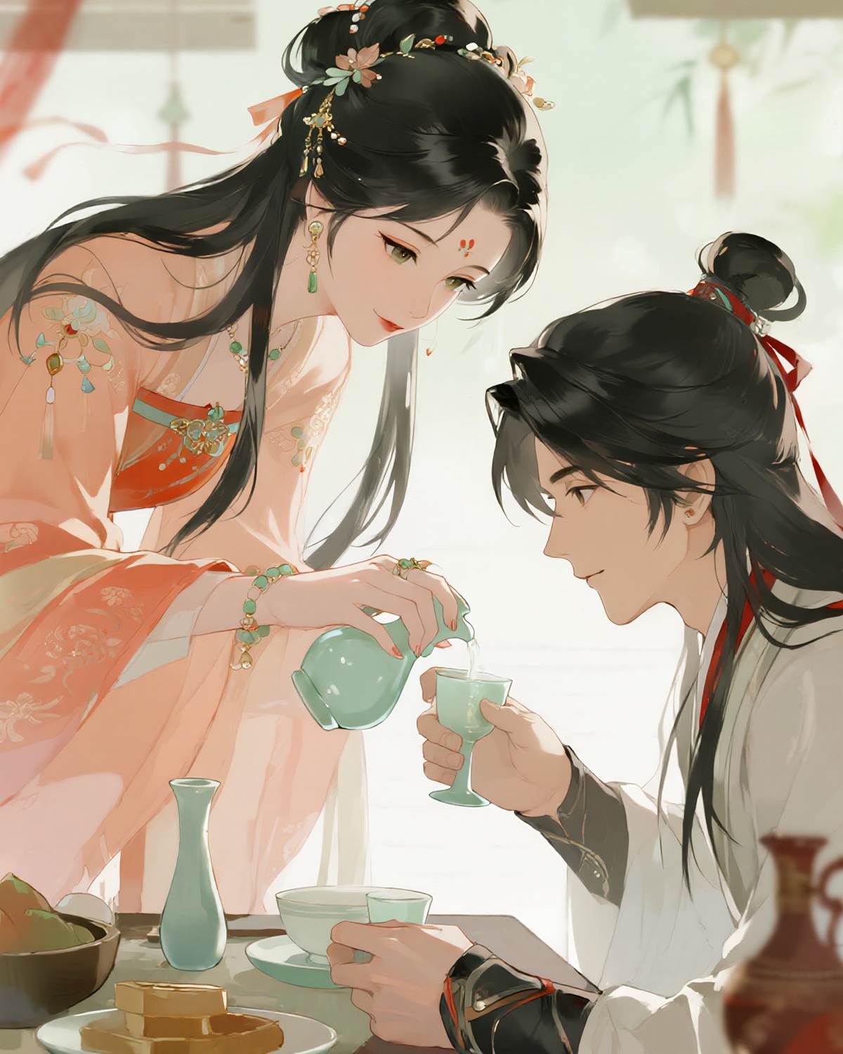 和閨蜜一起穿越，她嫁良人我賺錢