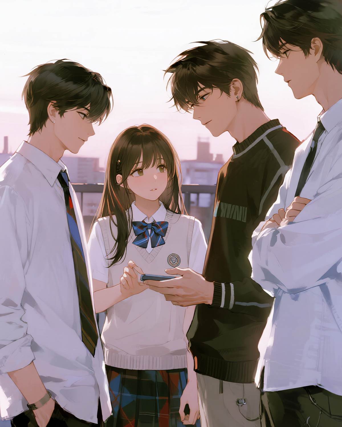 他們都以為自己是彈幕裡的男主