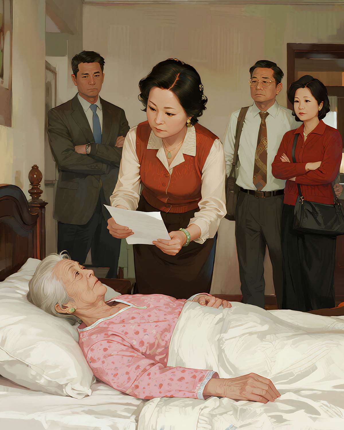 遺產分到10塊，我斷親了