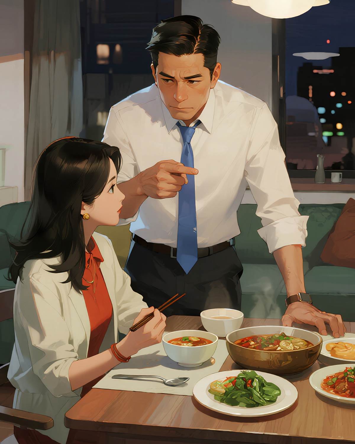 兒子開學後，丈夫每個月只給開500親密付