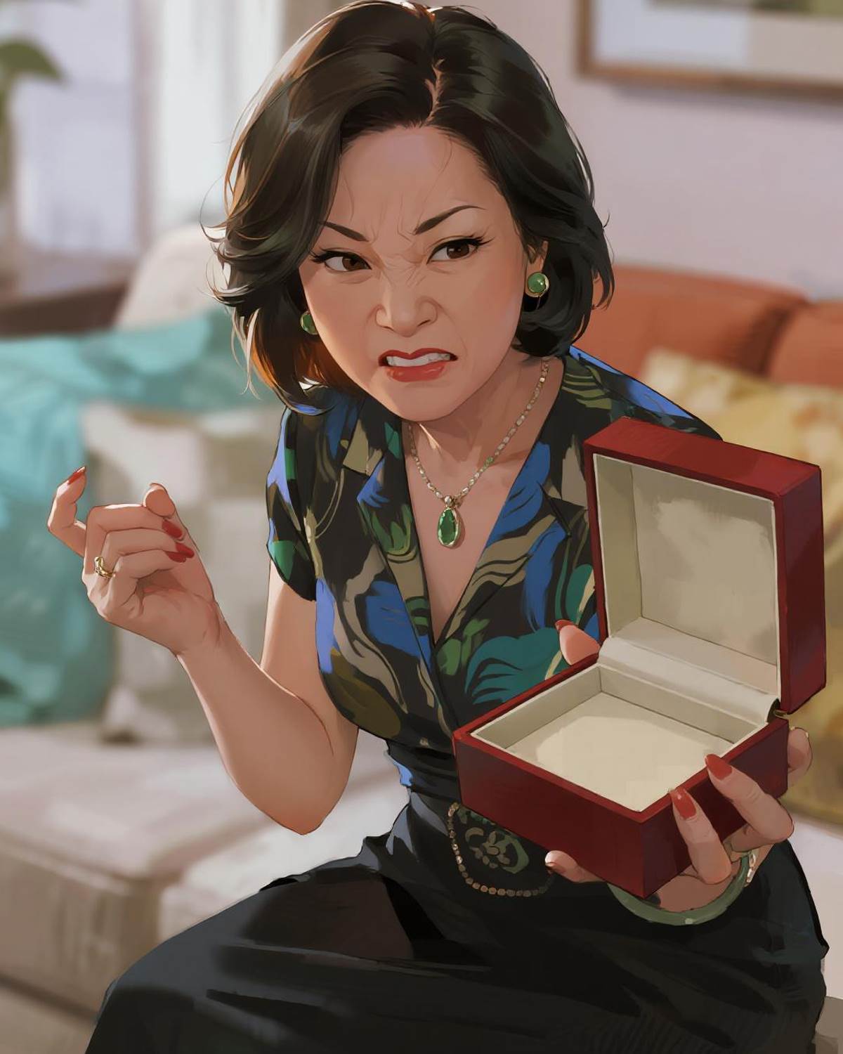 十萬塊黃金丟失，小姨監守自盜