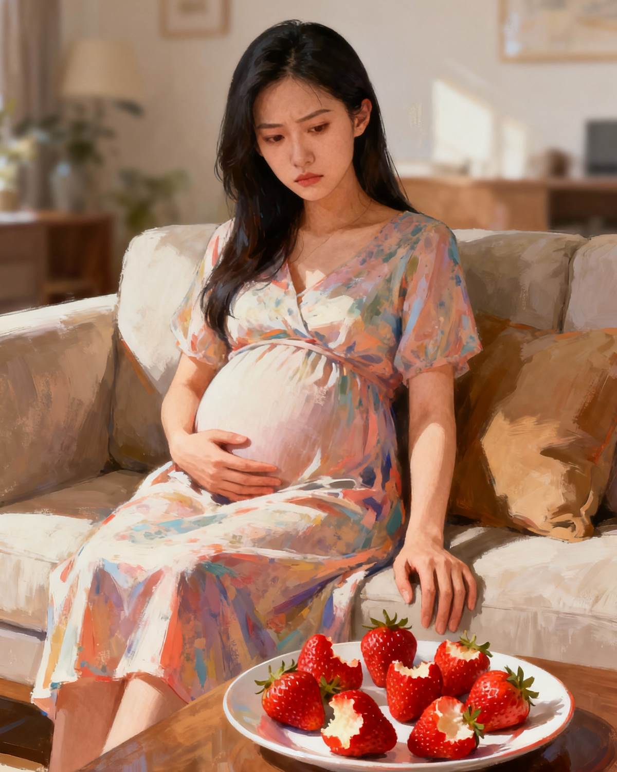 老公吃掉草莓尖給我留草莓屁屁後，我離婚了