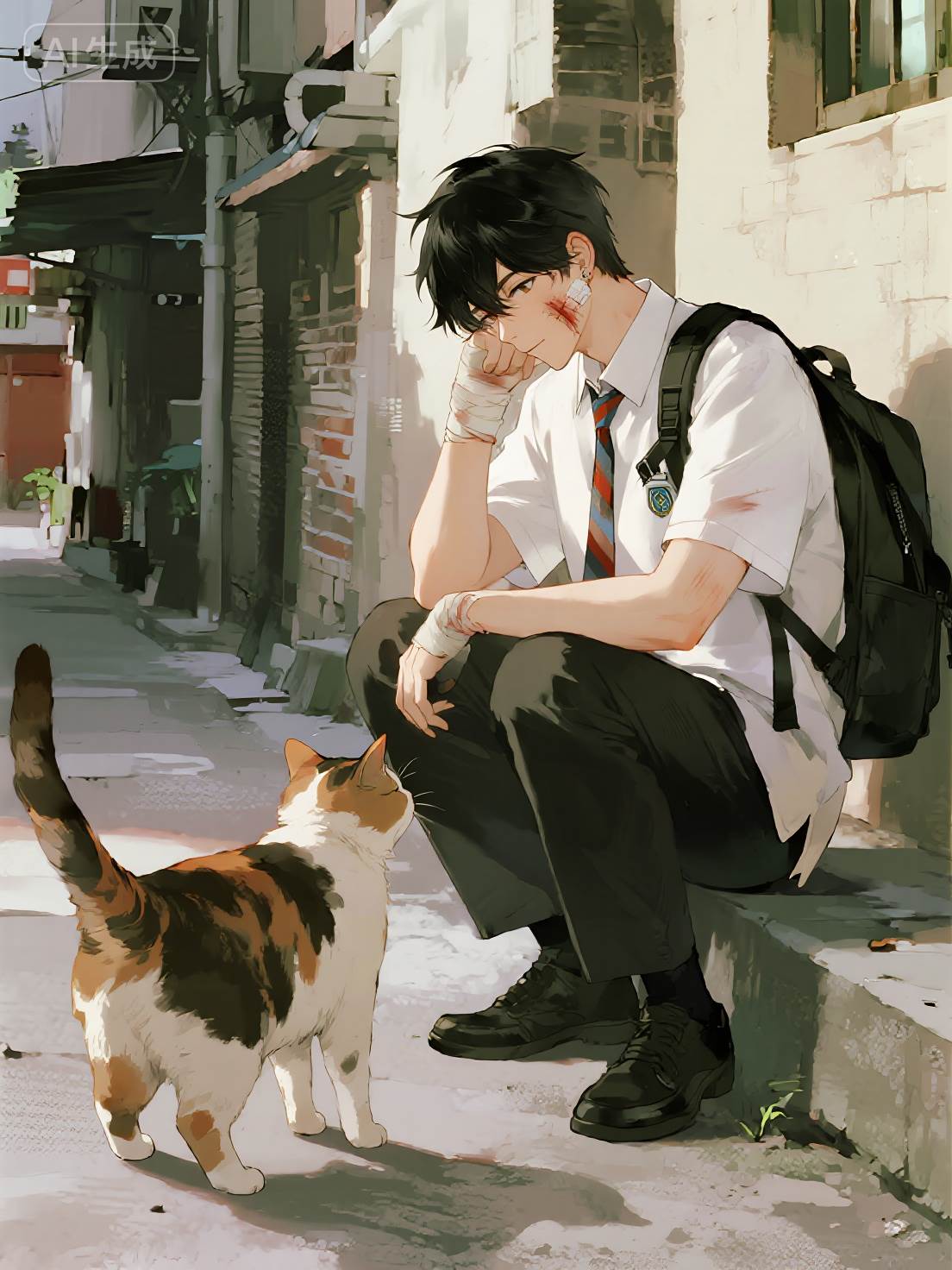 貓貓我啊，把偏執反派養成老公了