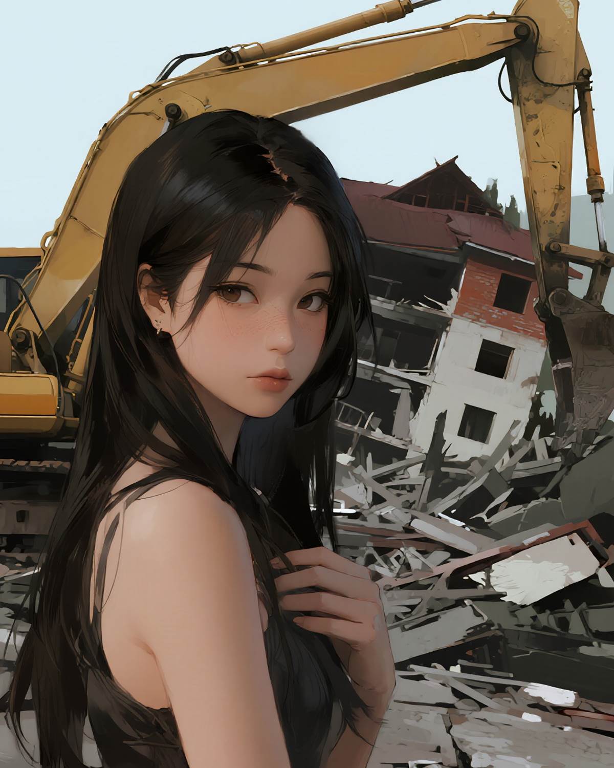 老公和青梅在地下室幽會，我直接把房子給推平了