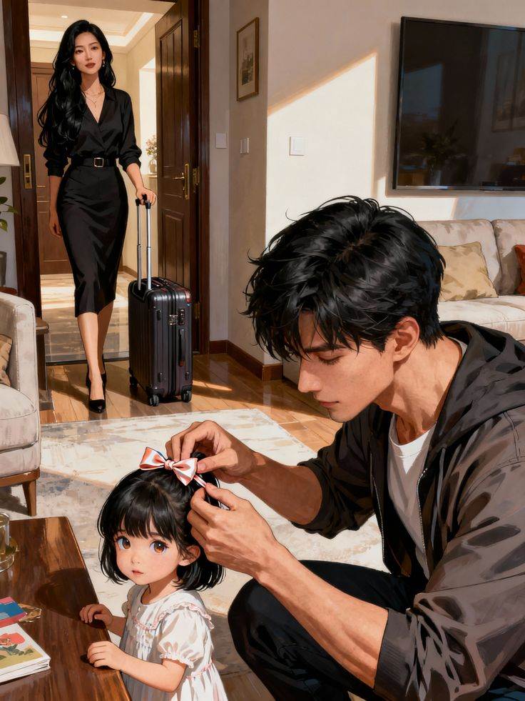 接到幼兒園電話時，我前夫正在帶隊喊口號