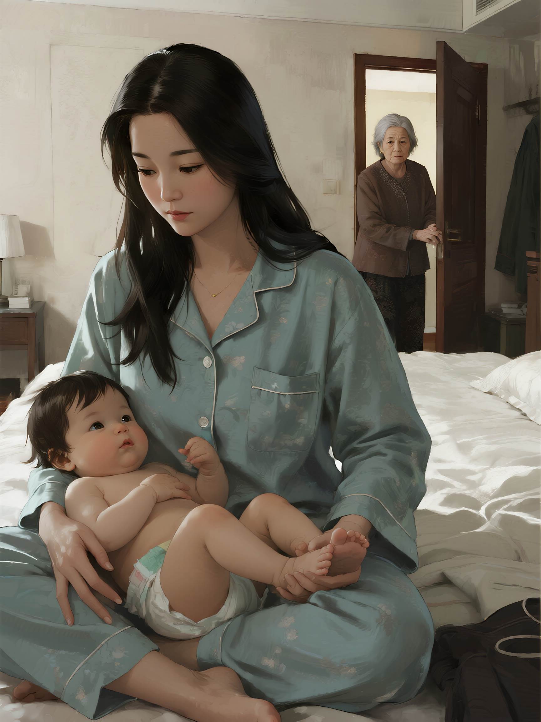 婆婆為縹緲大孫子，摳搜我女兒