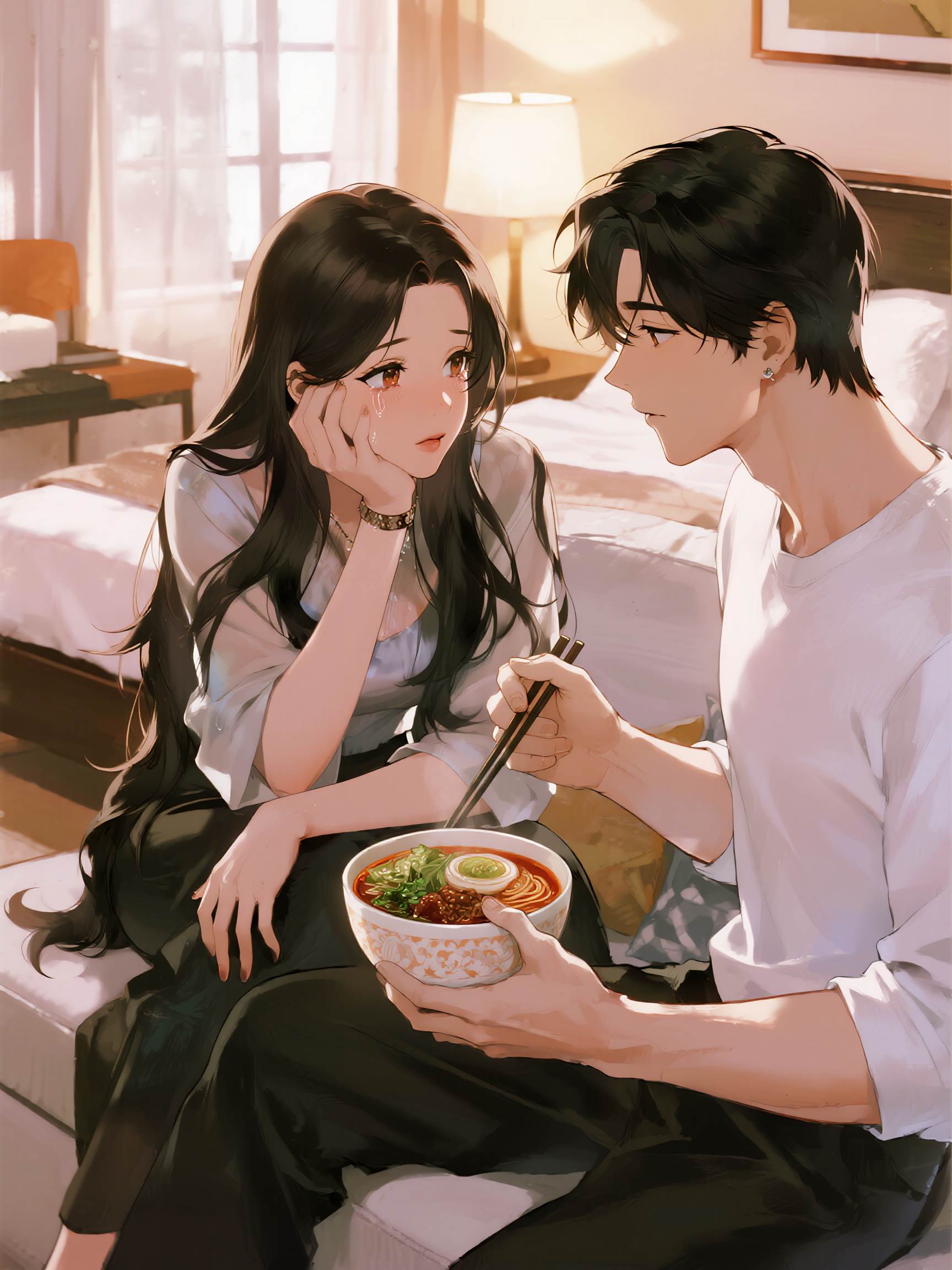 三週年紀念日，他身上有別人的香水味