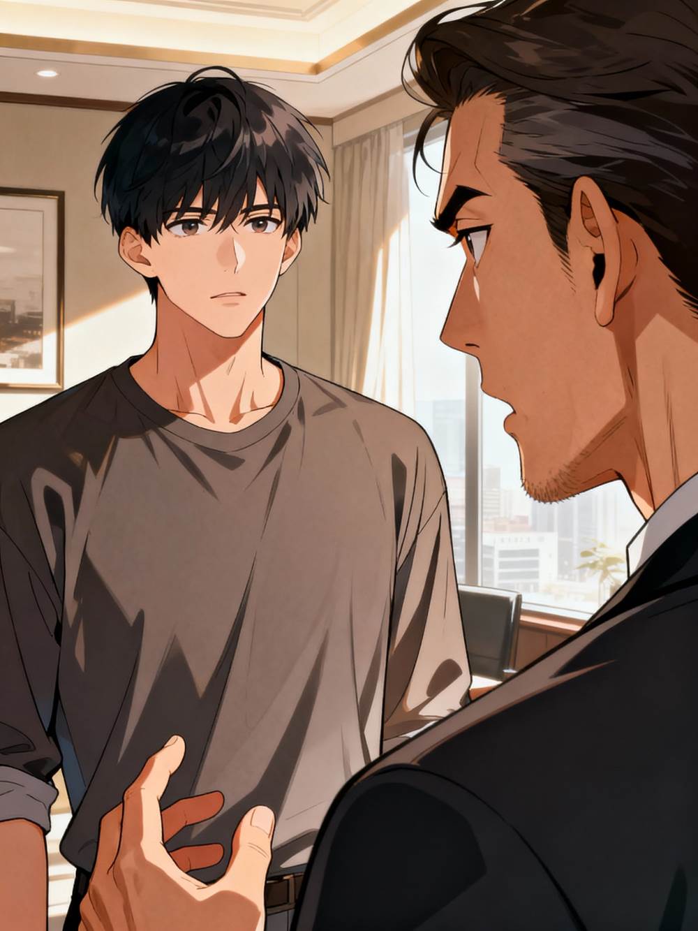 老闆哭著要我囚禁他