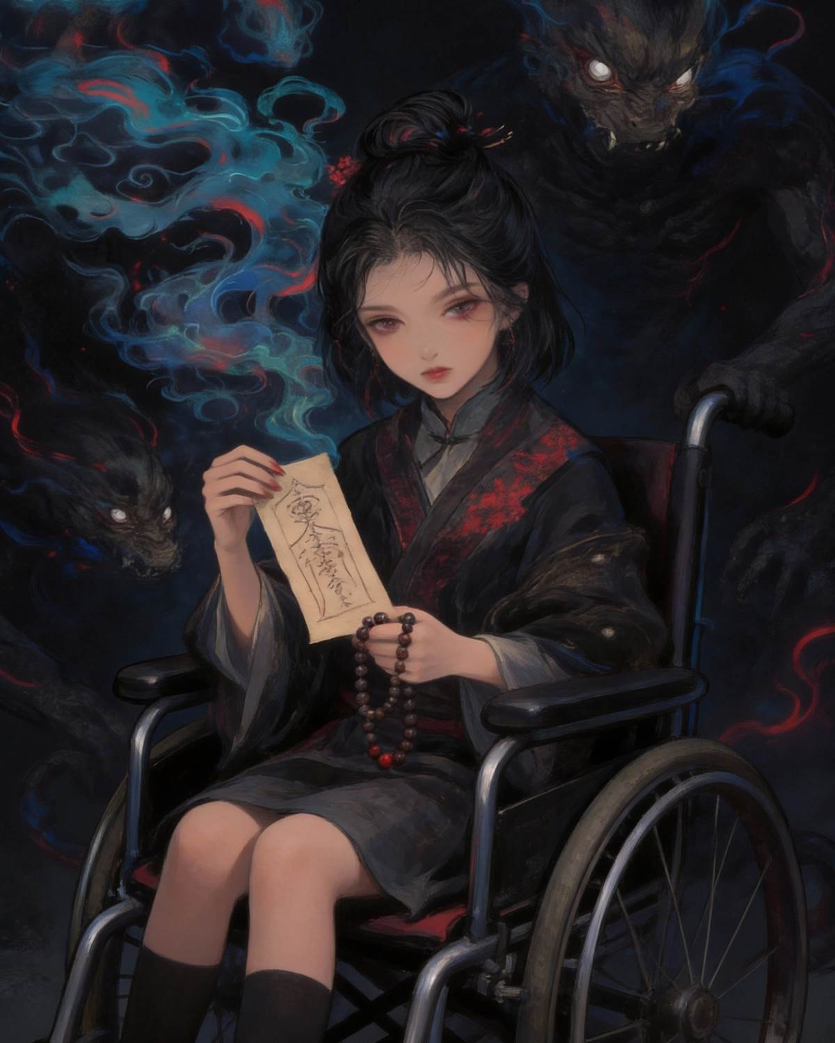 九奶奶：古曼童